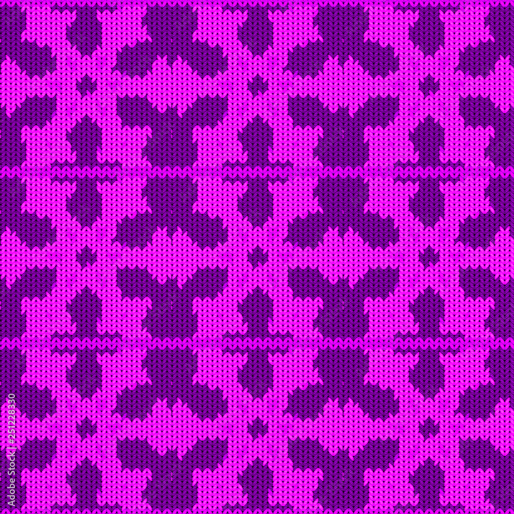 Seamless background with a knitted texture, imitation of wool. A variety of different patterns. Seamless background with a knitted texture, imitation of wool. A variety of different patterns.