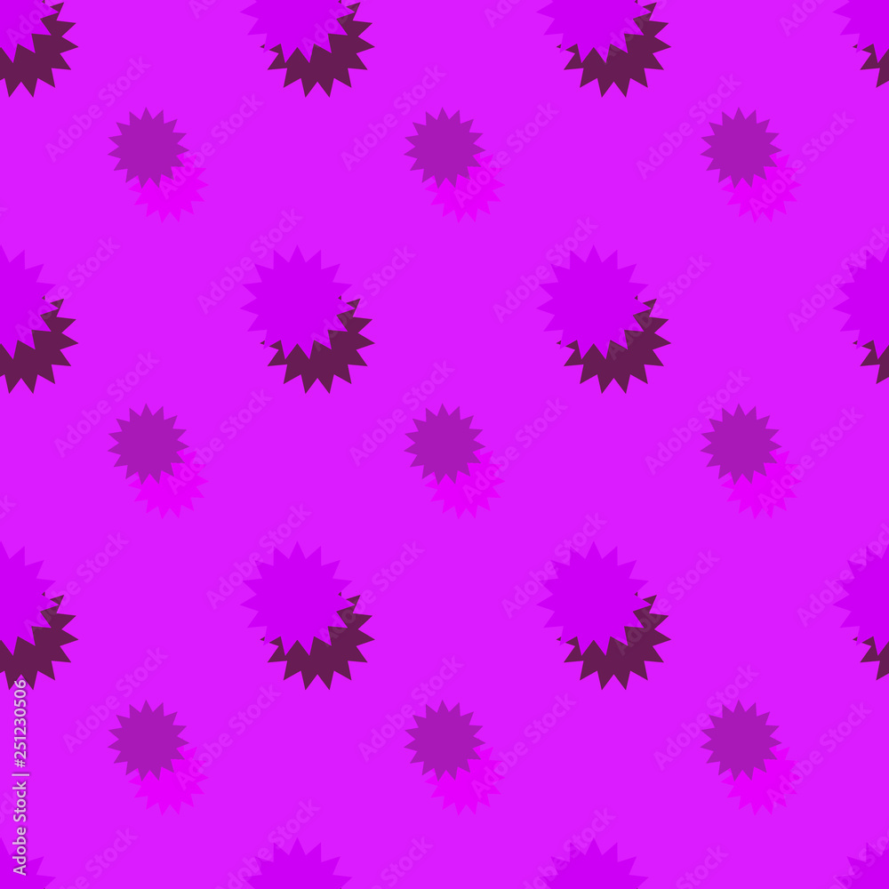 Seamless background pattern with various colored circles.