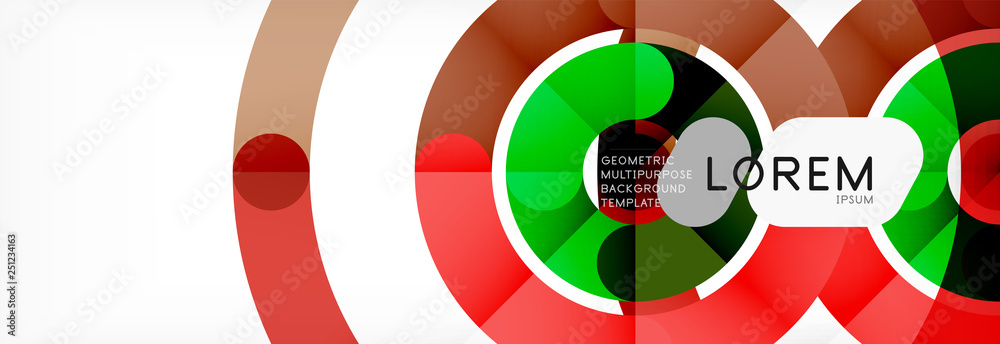 Circular lines design background Circular lines design background
