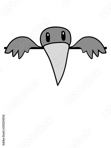 Wand Verstecken Rahmen Schild Schreiben Text Feld Rabe Krahe Vogel Kuken Vogelchen Comic Cartoon Suss Niedlich Clipart Design Cool Gemalt Stock Illustration Adobe Stock