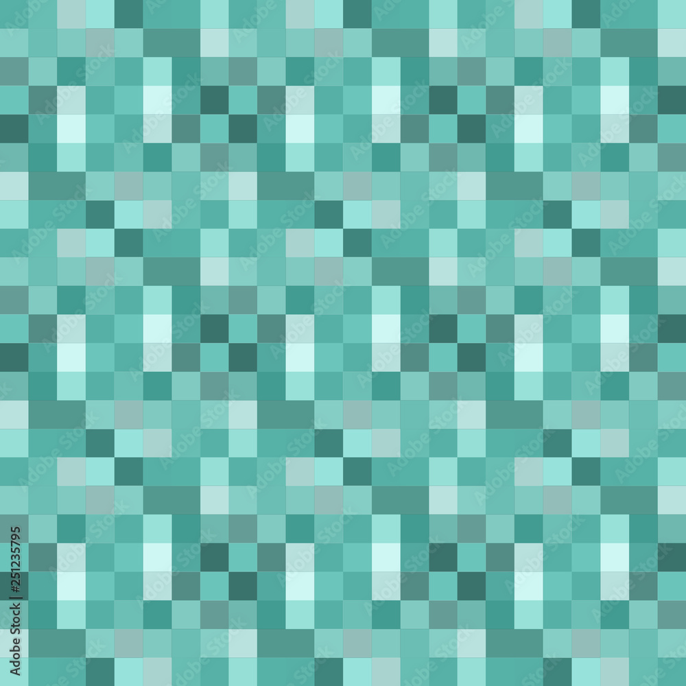 Fototapeta premium Seamless pattern background from a variety of multicolored squares.