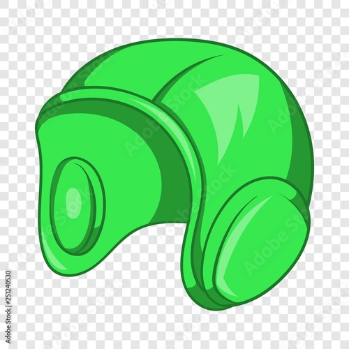 Caps for water polo icon in cartoon style isolated on background for any web design 
