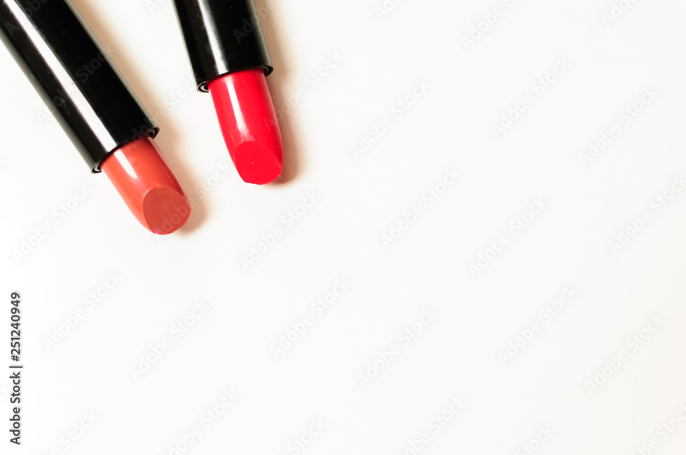 set professional cosmetics, make up tools and accessory on a white background, fashion and beauty set professional cosmetics, make up tools and accessory on a white background, fashion and beauty