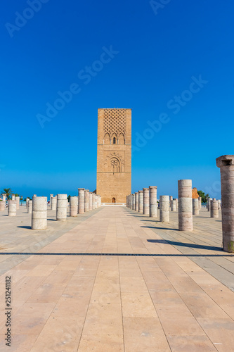 The Hassan Tower of Rabat, Morocco