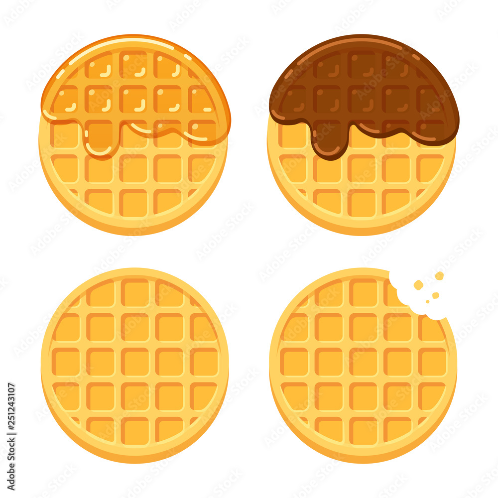 Round waffles set Round waffles set