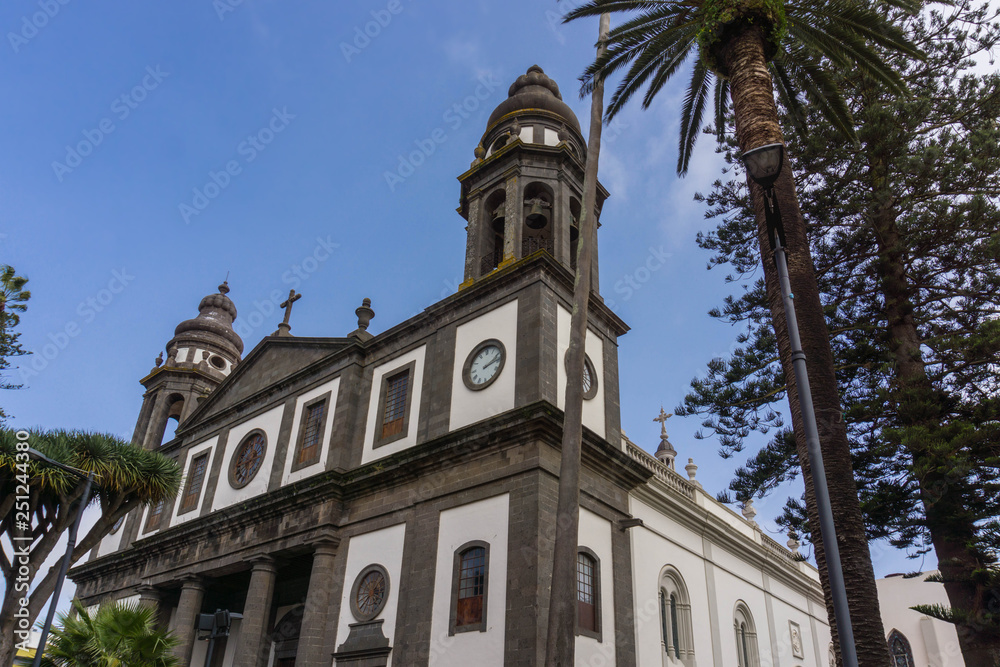 Beautiful San Cristobal de la laguna city in Tenerife