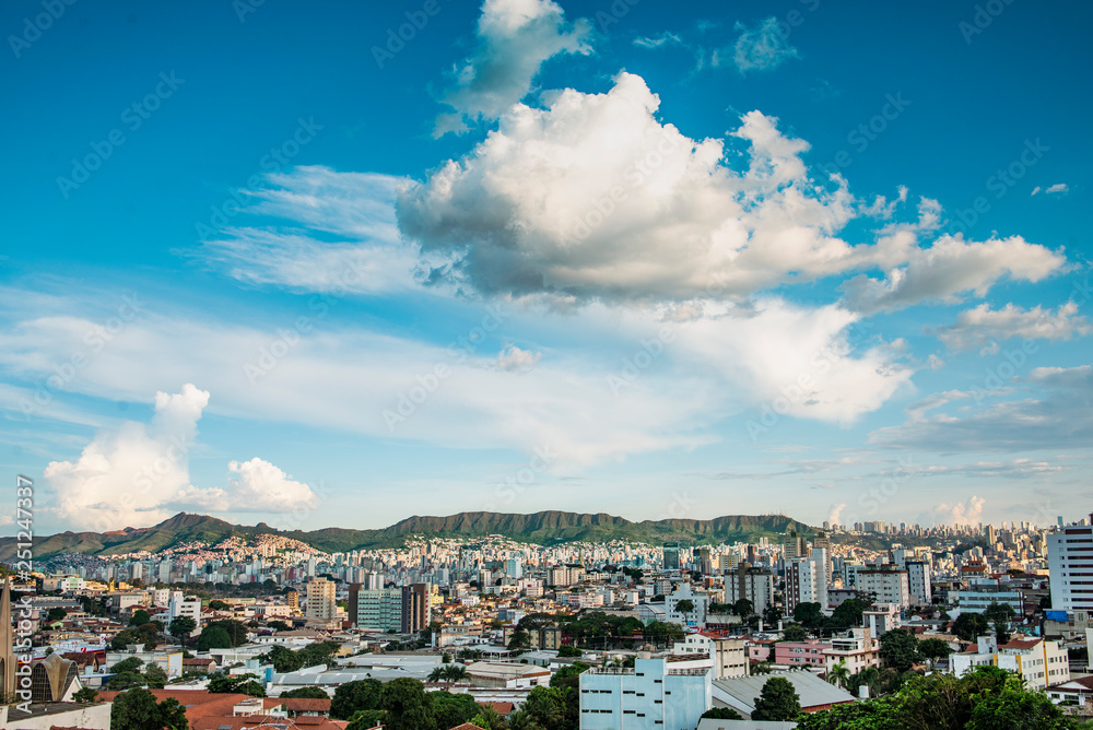 Vista panorâmica de Belo Horizonte, Minas Gerais