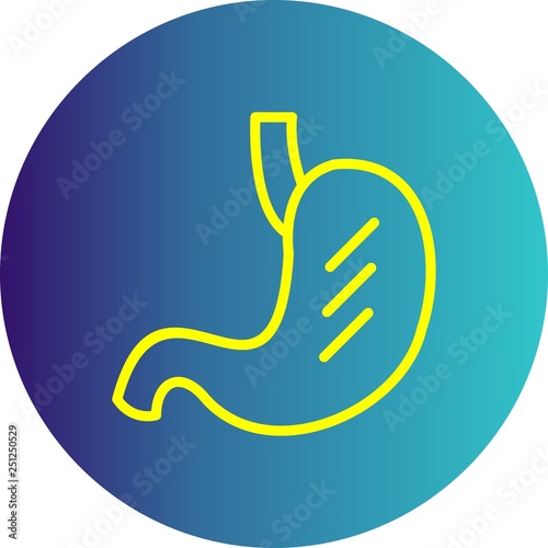 Vector Stomach Icon