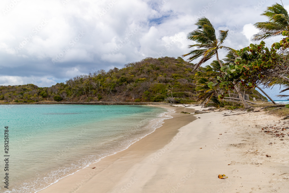 Saint Vincent and the Grenadines, Mayreau, Salt Whist bay beach