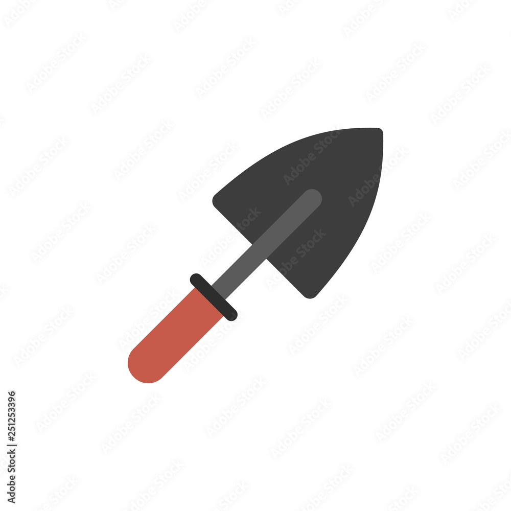 gardening, shovel, trowel icon. Element of color construction icon. Premium quality graphic design icon. Signs and symbols collection icon for websites, web design, mobile app gardening, shovel, trowel icon. Element of color construction icon. Premium quality graphic design icon. Signs and symbols collection icon for websites, web design, mobile app