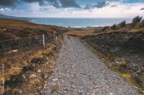 Scenic photos of the emerald isle Ireland and various areas of Galway along the ocean and into the mountains.