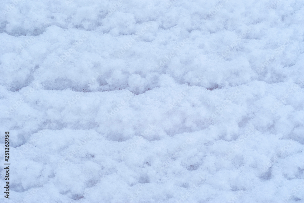 background, texture - snow surface