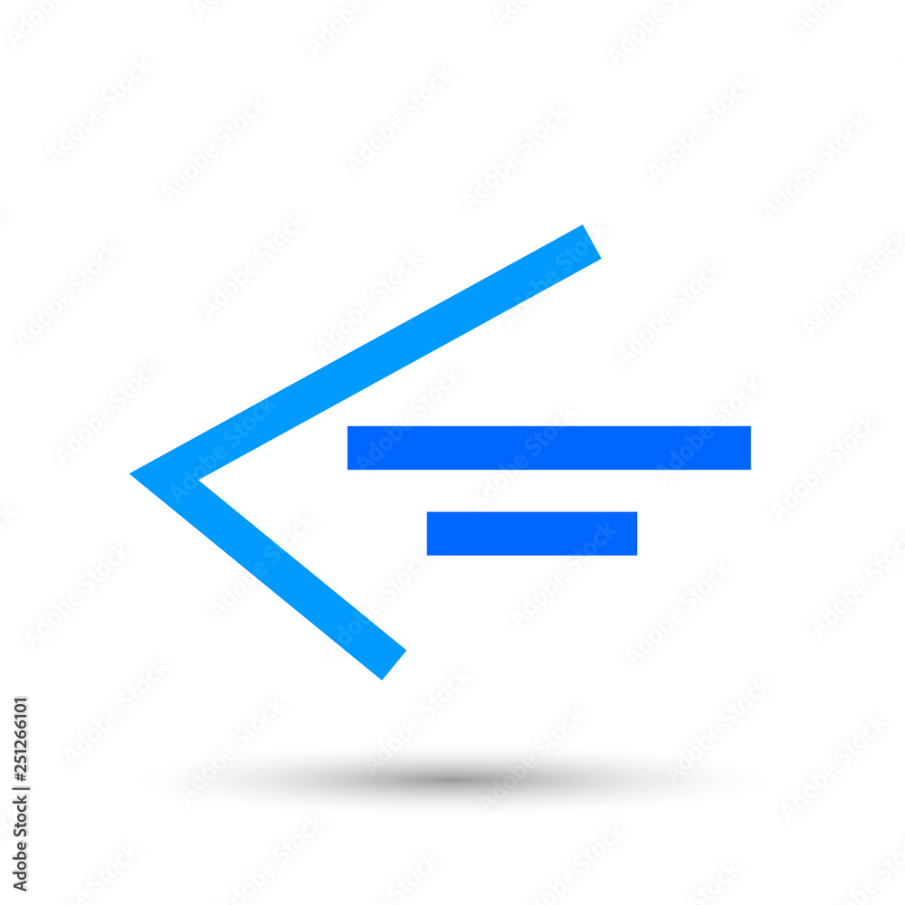 Arrow icon, symbol design template, isolated sign, vector illustration Arrow icon, symbol design template, isolated sign, vector illustration