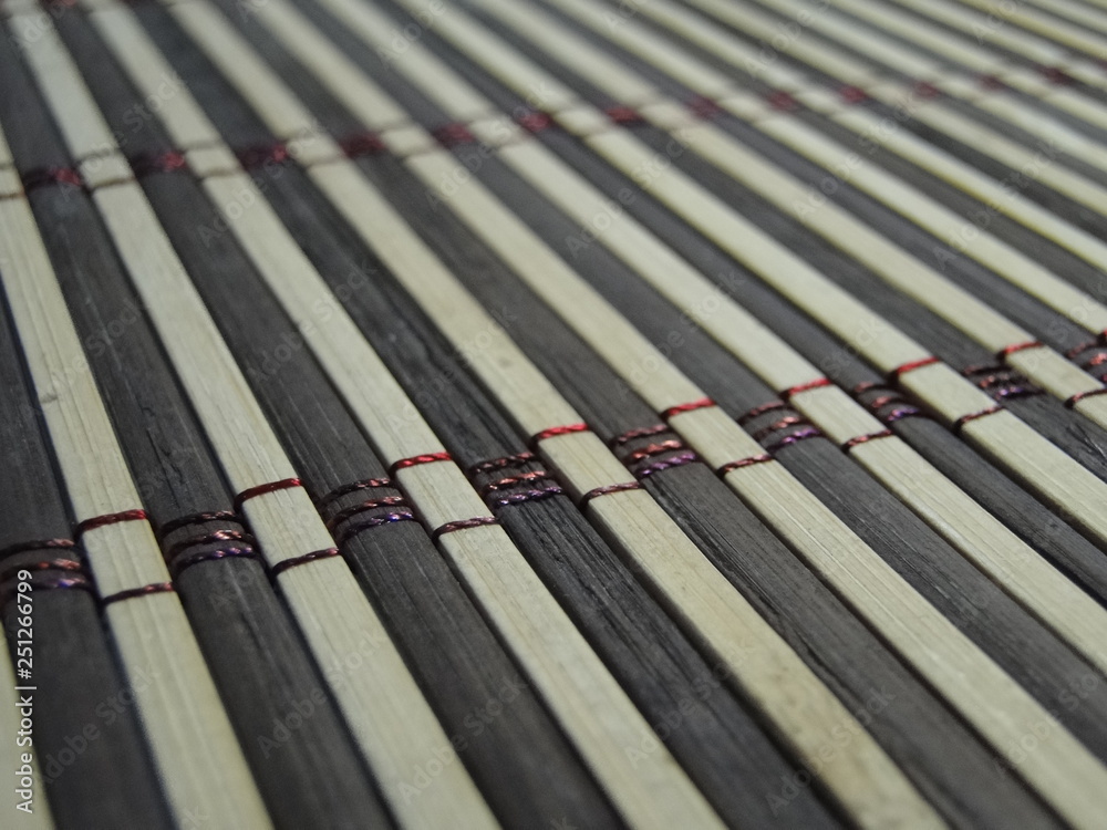 bamboo mat texture