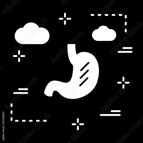 Vector Stomach Icon