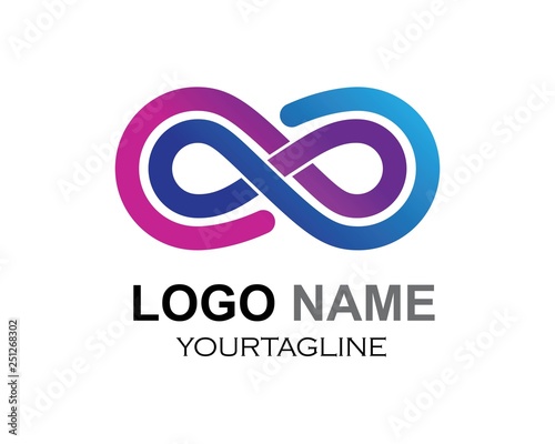 Infinity Design,Infinity logo Vector icon