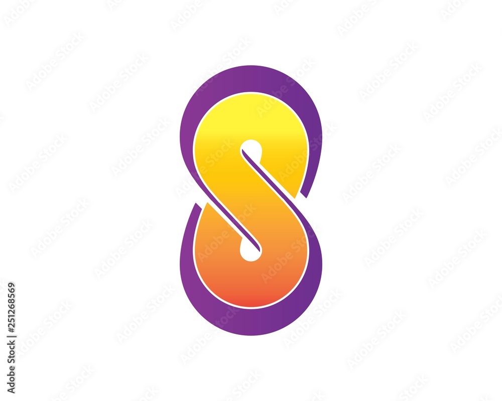 Infinity s letter Design,Infinity logo Vector icon Infinity s letter Design,Infinity logo Vector icon