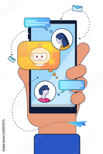 Chat Bot Artificial Intelligence Social Network