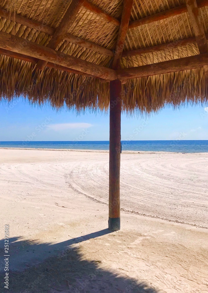 Fototapeta premium tropical beach ocean vacation 