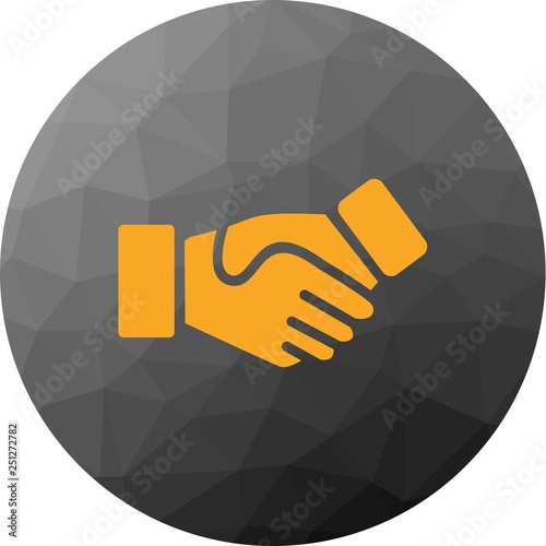 Vector Handshake Icon.