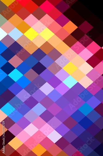 colorful isometric minimal abstract patterns and backgrounds