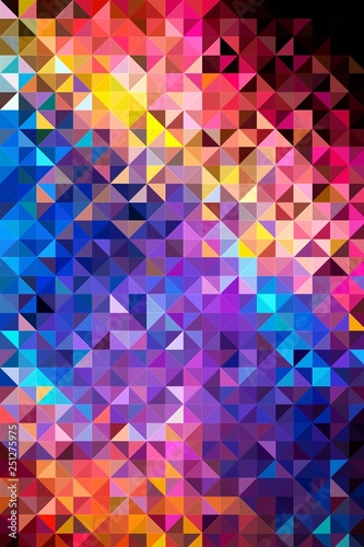 colorful isometric minimal abstract patterns and backgrounds