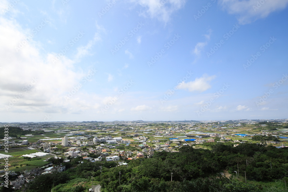 View of Okinawa Nanjo City