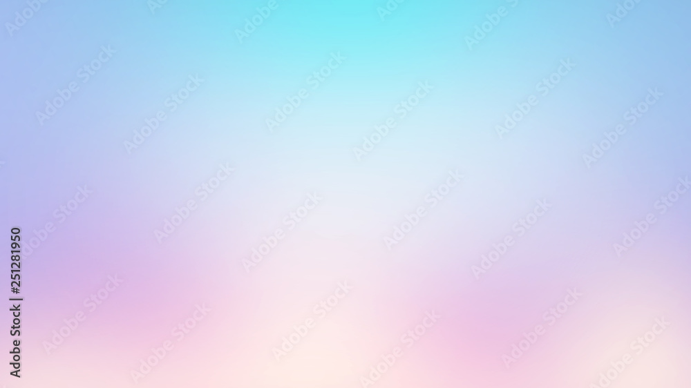 Abstract blur soft gradient pastel dreamy background - obrazy, fototapety, plakaty 