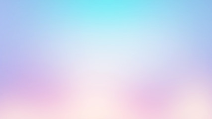 Fotobehang Ombre Dromerige pastel zachte gradient achtergrond  © NotjungCG