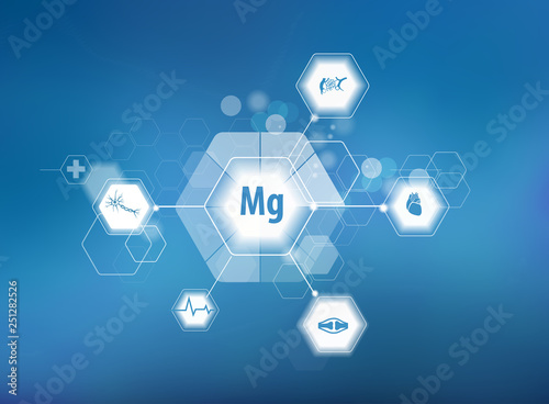 Magnesium. Scientific research. photo