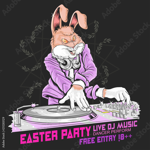 RABBIT EASTER DJ PARTY