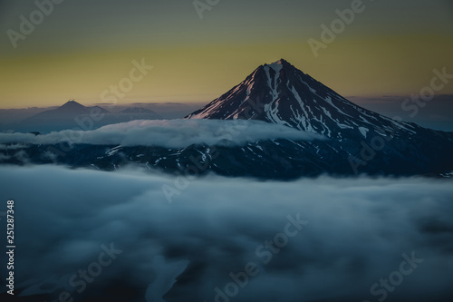 Vilyuchinsky volcano on Kamchatka, Russia