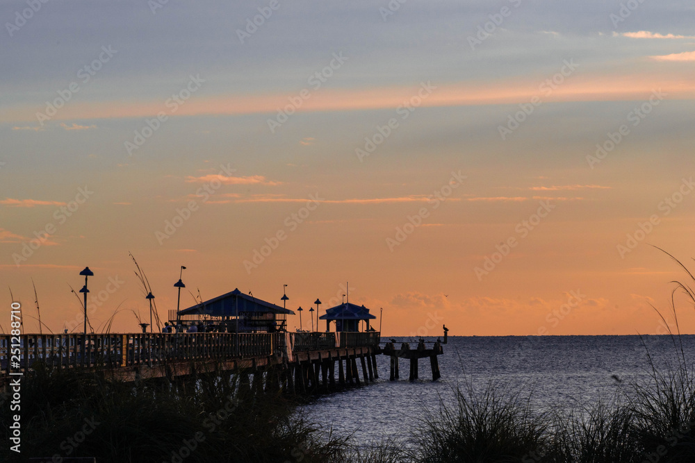 sunrise on south florida beach