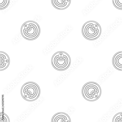 Top food can pattern seamless vector repeat geometric for any web design