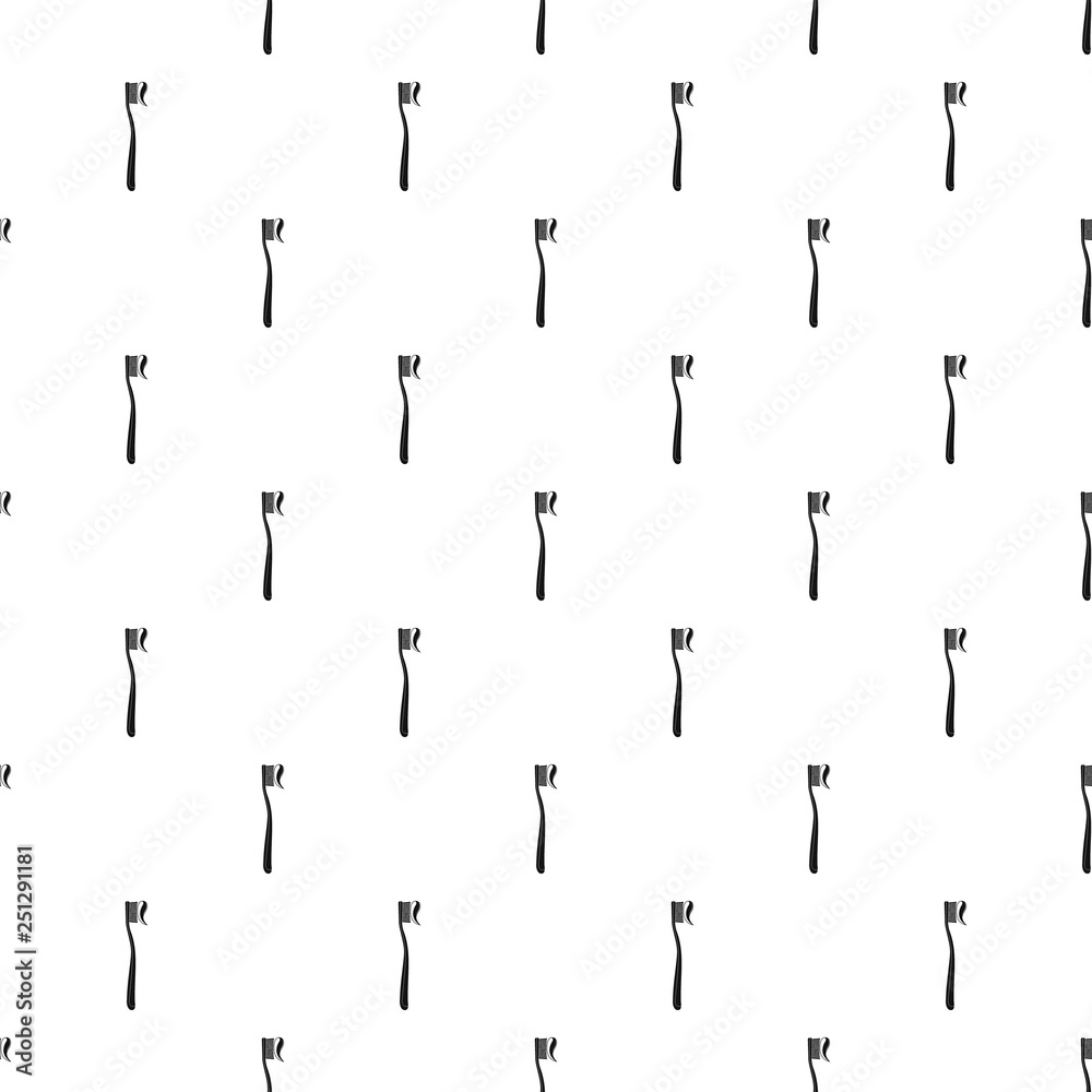 Classic toothbrush pattern seamless vector repeat geometric for any web design Classic toothbrush pattern seamless vector repeat geometric for any web design