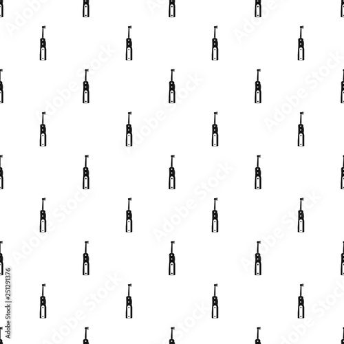 Electric toothbrush pattern seamless vector repeat geometric for any web design