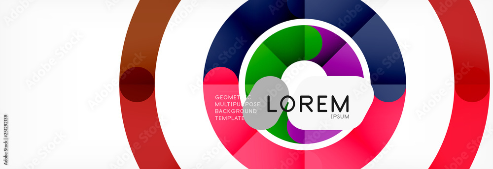 Circular lines design background Circular lines design background