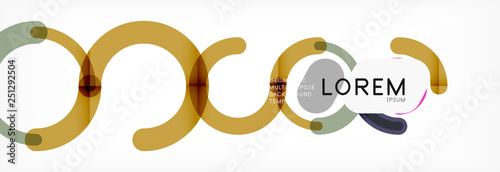 Circular lines design background