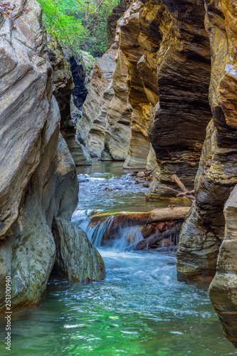 Wang Sila Lang Grand Canyon, Pua District, Nan in Thailand 