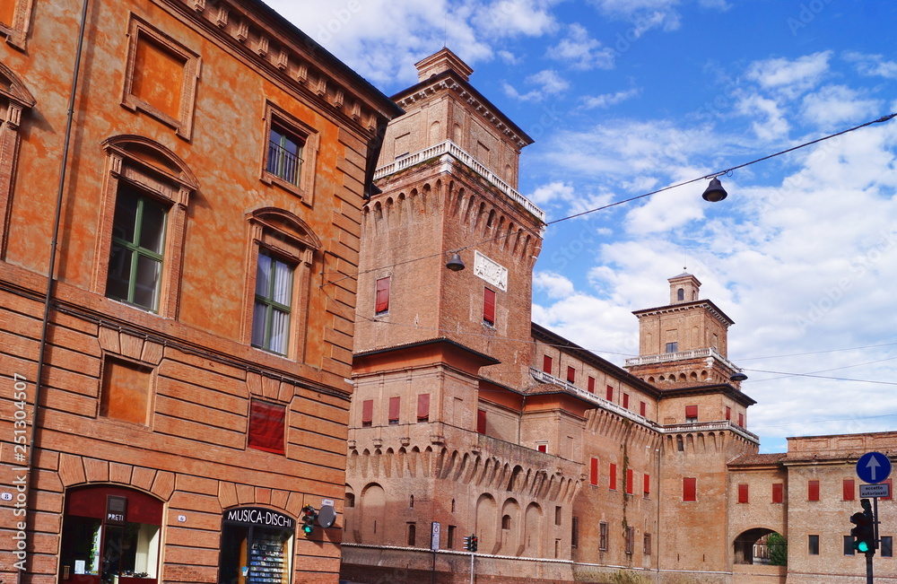 Este castle, Ferrara, Italy