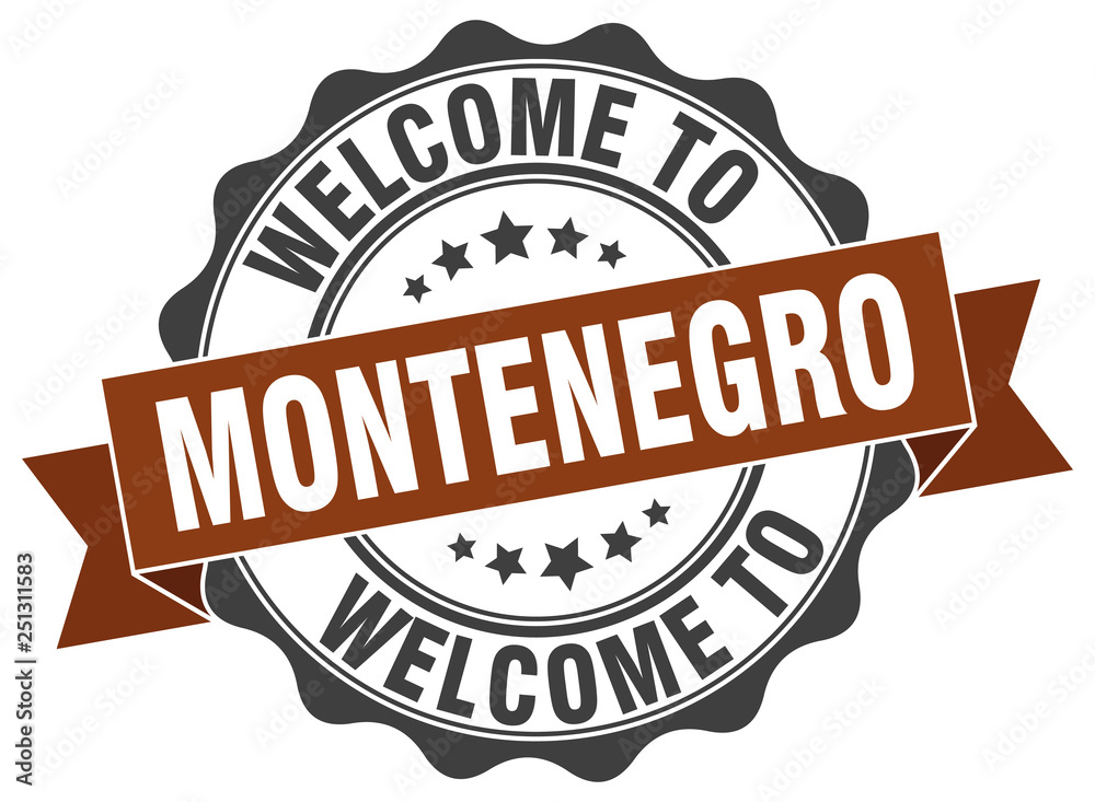 Montenegro round ribbon seal Montenegro round ribbon seal