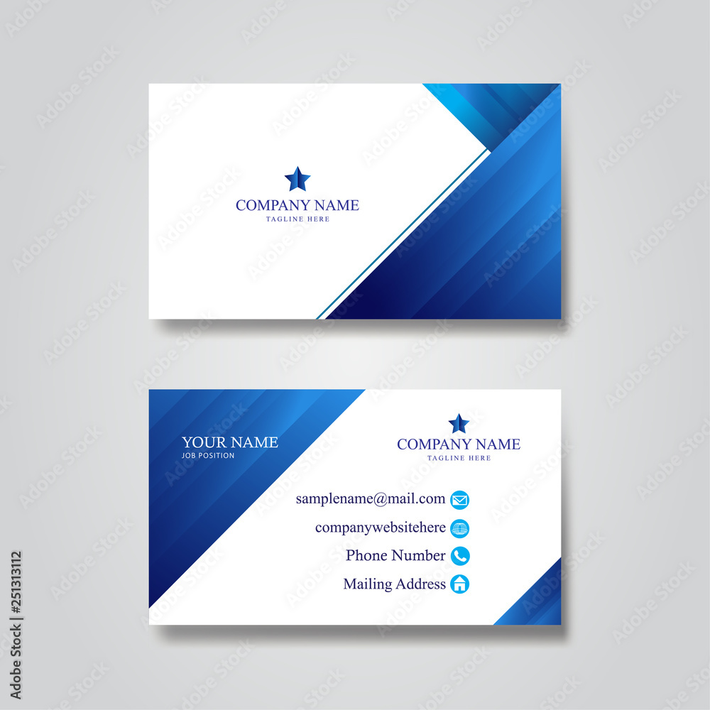 elegant template business card