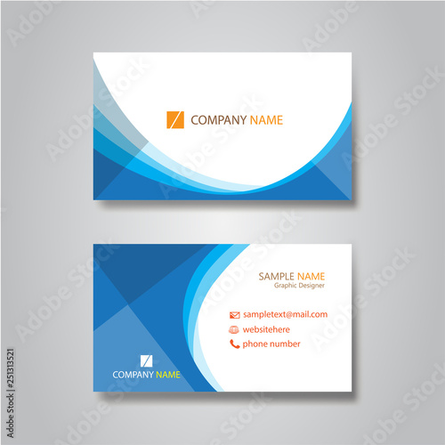 elegant template business card