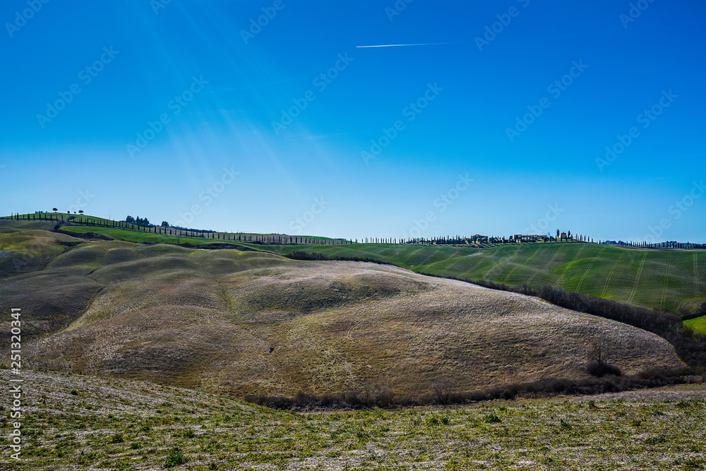 Fototapeta premium Crete Senesi 3 Asciano Siena