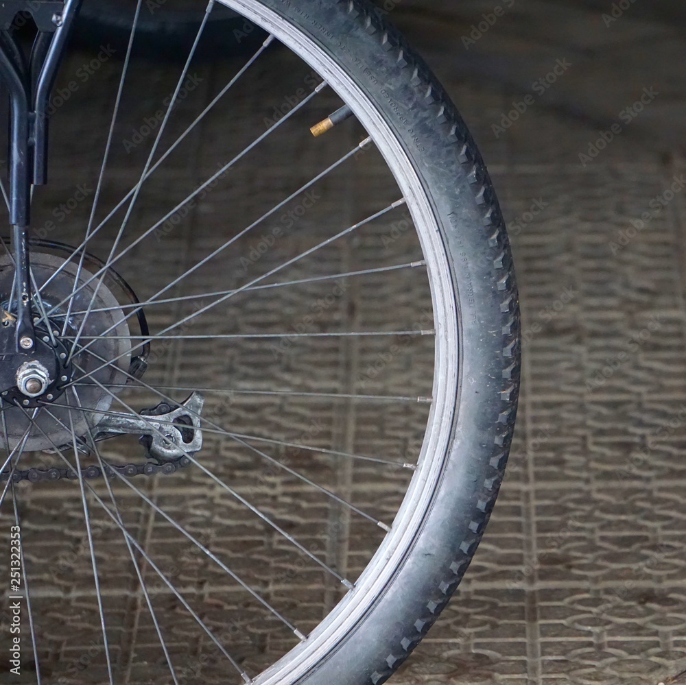 Fototapeta premium bicycle in the street