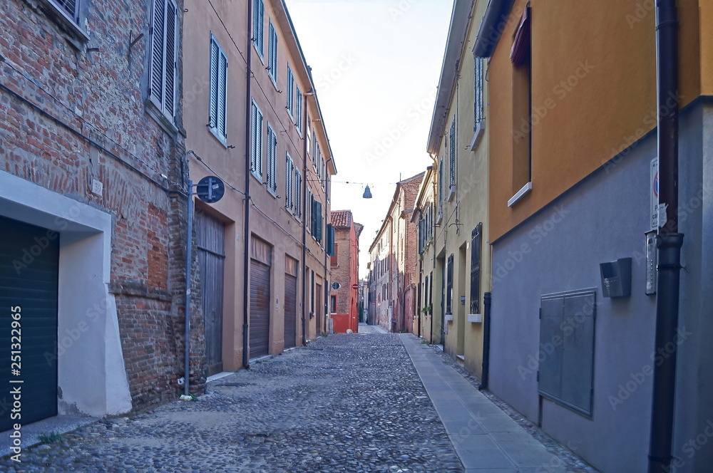 Via delle Volte, Ferrara, Italy