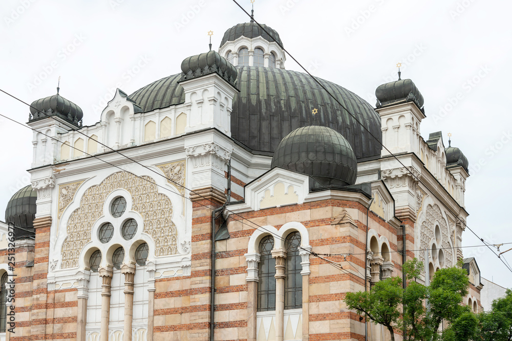 Sofia Synagogue is the largest synagogue in Southeastern Europe
