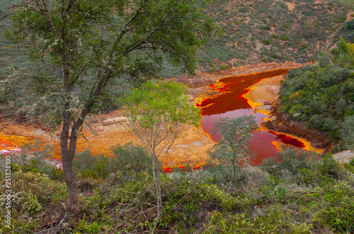 The Rio Tinto, Huelva, Andaluca, Spain, Europe photo