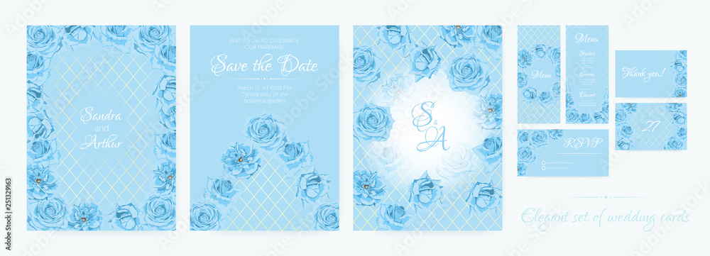 Wedding Invitation, Greeting Cards Collection. Wedding Invitation, Greeting Cards Collection.