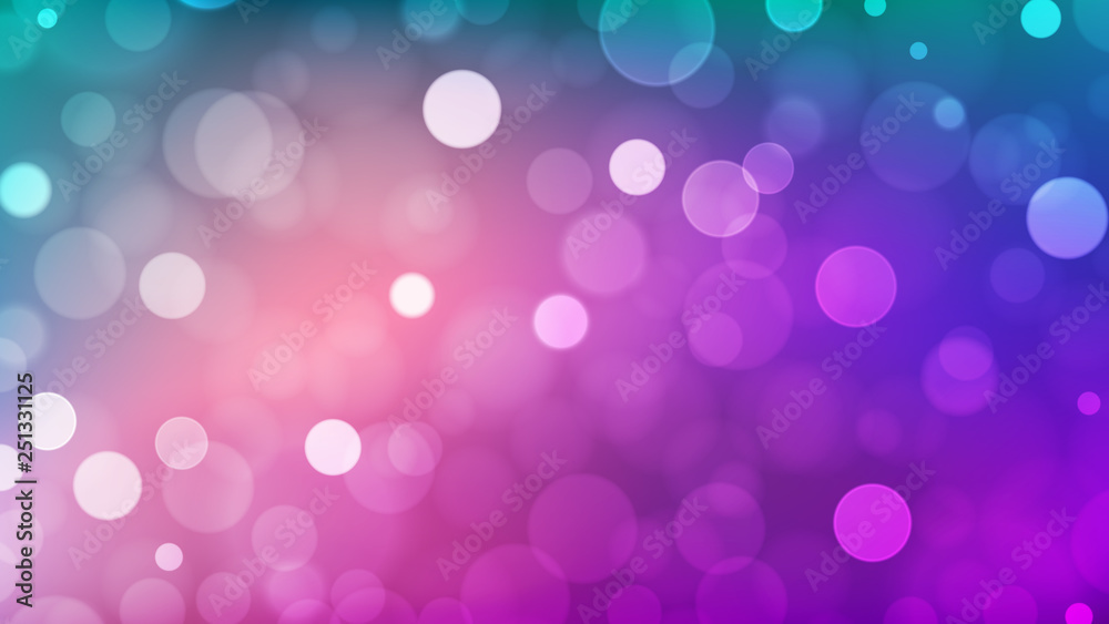 Abstract bokeh background, multicolor defocused lights Abstract bokeh background, multicolor defocused lights